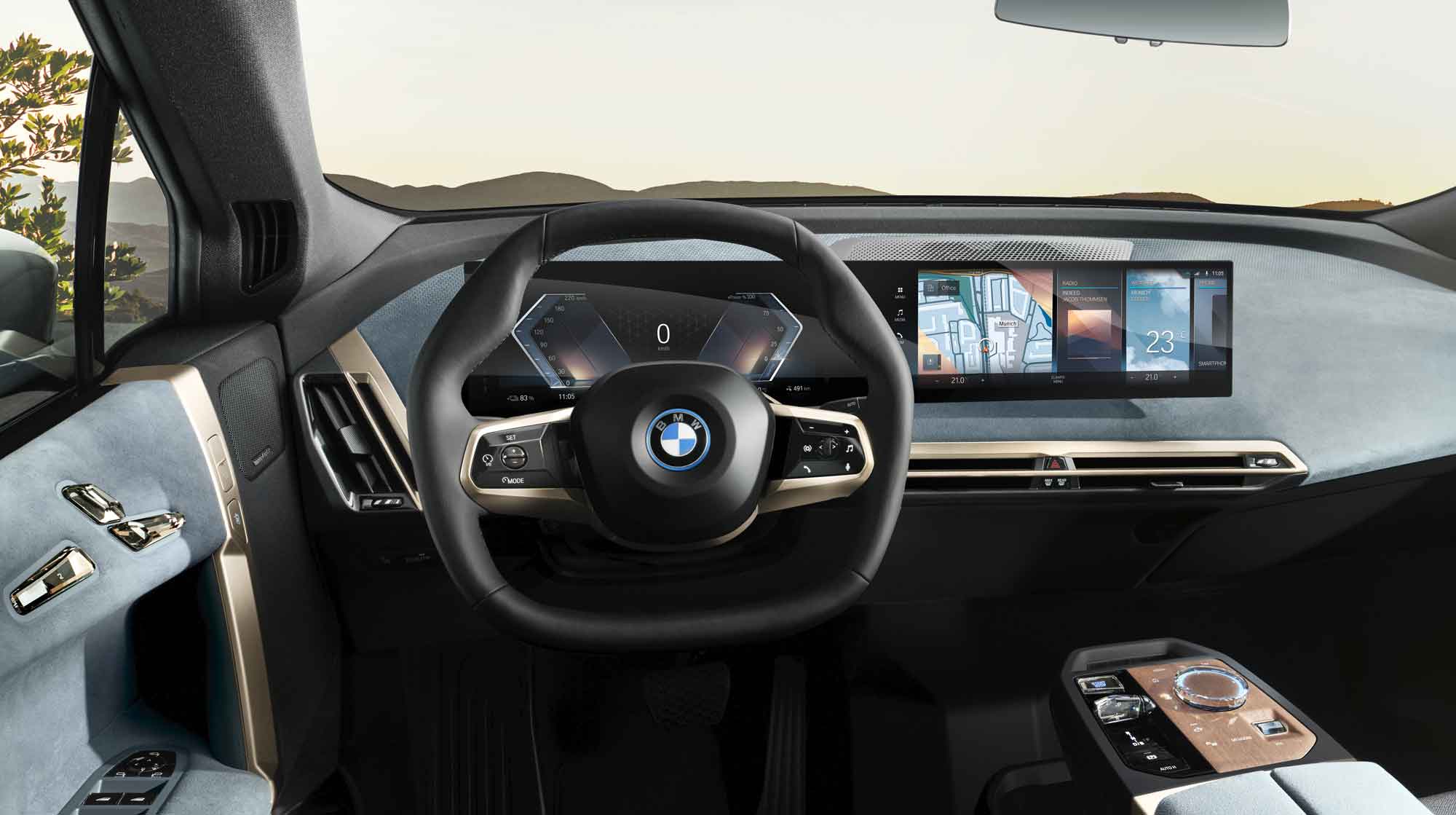 Interni BMW iX